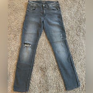 MOTHER Gray Jeans